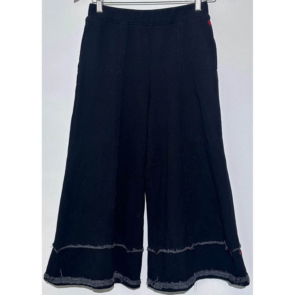 Black Bell Bottom/ palazzo style pants Peace Love World Size XXS